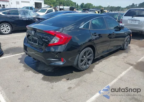 2020 Honda Civic Sport from USA, damaged, VIN 19XFC2F83LE020037